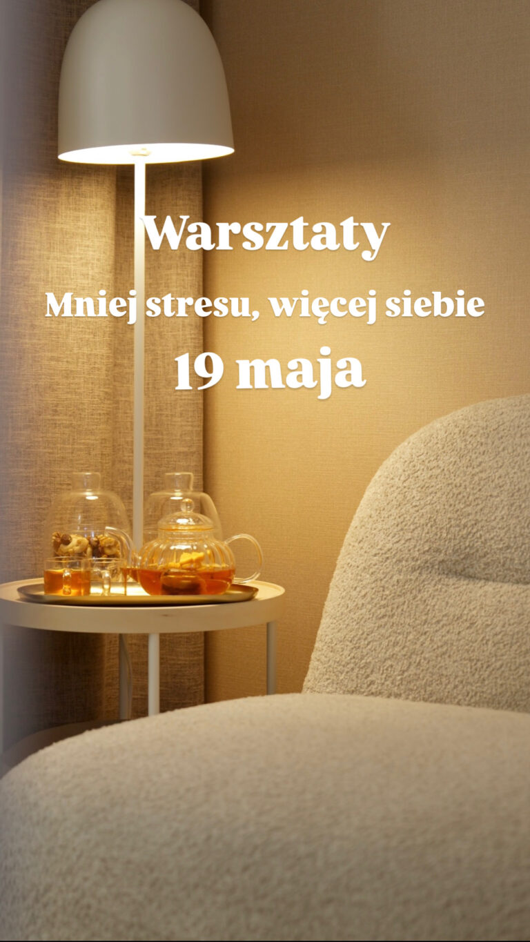 Mniej stresu, więcej siebie – 19.05.2026